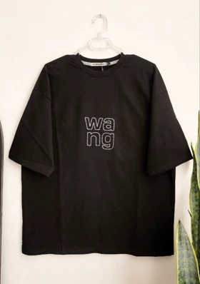 تیشرت مشکی wang گلدوزی