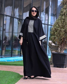 مانتو عبای مجلسی مدل طنین کد 2970