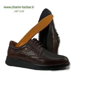 کفش طبی/رسمی مردانه بندی چرم طبیعی