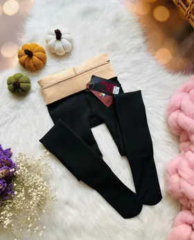 جوراب شلواری سه بعدی رنگ پا