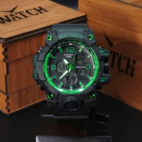 ساعت مچی اسپرت کاسیو جیشاک دو موتوره G-shock Casio GA 100