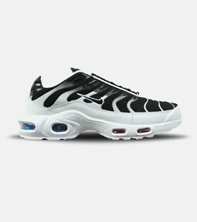 کفش کتانی مردانه و زنانه مشکی سفید NIKE AirMax Plus TN Ultra مدل 7710