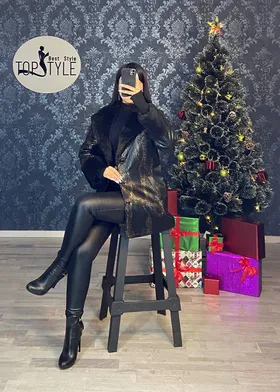 پالتو چرم مالوما کد : 7743