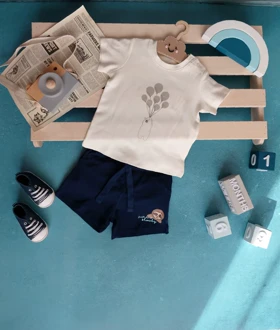 ست های جذاب تیشرت و شلوارک lupilu