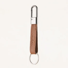 جاکلیدی مردانه چرم یلسان مدل کیا کد 019-HRM (عسلی)