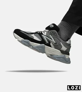 کفش کتانی مردانه و زنانه طوسی مشکی NEW BALANCE 9060