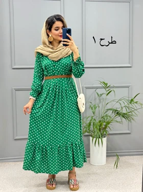 پیراهن مانتویی طناز