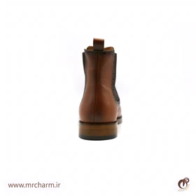 بوت چرم مردانه بغل کش mrc30088