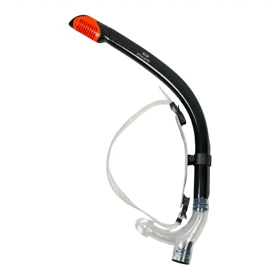 اسنورکل شنا ATHLETIC کد At-1660 (مشکی نارنجی)