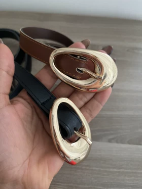 کمربند چرم زنانه شیک کد 1013