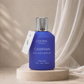 ادوپرفیوم مردانه مدل CASPIAN لدورا فرگرنس – 100 میلی‌لیتر