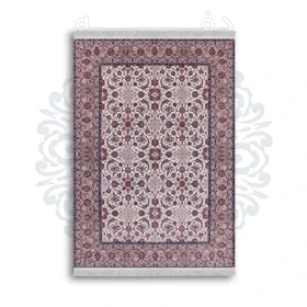 *جدید* فرشینه از جنس پارچه شانل مخمل ترک طرح فانتزی برند دفه کد 565