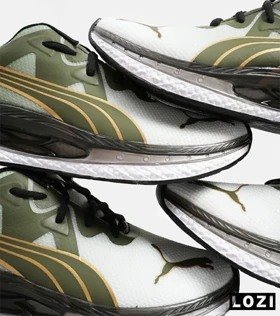 کتانی ورزشی سبز طلائی مردانه و زنانه PUMA