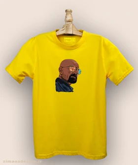 تیشرت مردانه و زنانه طرح بریکینگ بد شخصیت والتر وایت کد 883