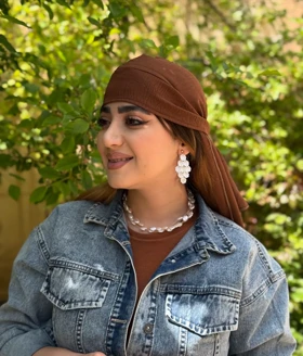 کلاه طرح‌دار ساده پارچه‌ای
