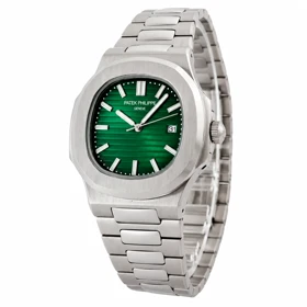 ساعت مردانه پتک فیلیپ ناتیلوس مدل Patek 5302-G استیل صفحه سبز لوکس