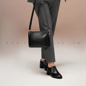 کفش چرم اداری زنانه CODE:845