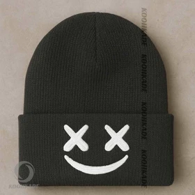 کلاه بافت طرح MARSHMALLOW