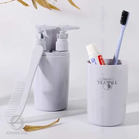 ست بهداشتی 6 تکه WASH CUP ETRAVEL A07