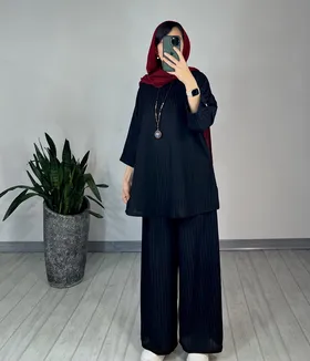 ست مانتو و شلوار پارنا 1