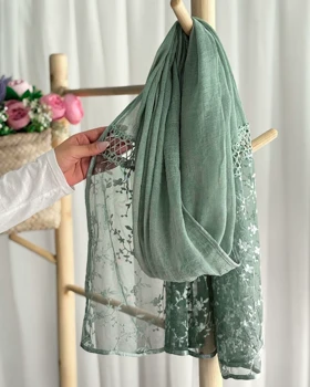 شال مزونی حاشیه کارشده وارداتی 4298