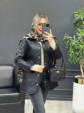 کاپشن دوخت دار دو جیب