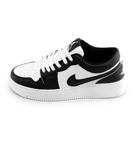 کفش اسپرت Nike زنانه سفید مشکی بندی