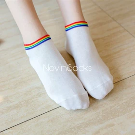 جوراب مچی رنگین کمون