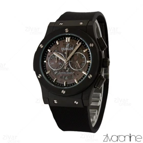 ساعت هابلوت مردانه کلاسیک فیوژن سه موتوره مشکی صفحه اسکلتون 105193