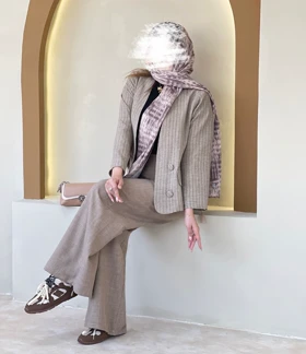 کت و شلوار لینن شانتون