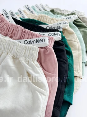 شورتک ورزشی نخ پنبه کش اسپورت کلوین کلاین Calvin Klein