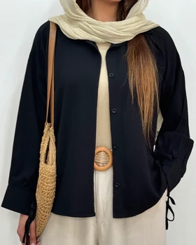 شومیز آستین گره‌ای