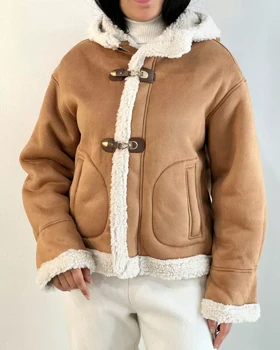 کاپشن جیر داخل تو خزدار کد 5338