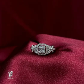 انگشترنقره زنانه کدanz1157