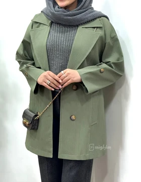 ترنچ کت پاییزه مه سیما