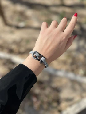 دستبند طنابی امگا اسپورت کد omg10014 گالری موژان حیدری
