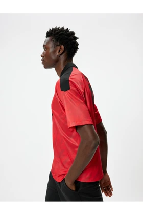 تیشرت یقه پولو مردانه اورجینال کوتون koton