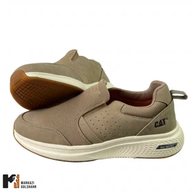 کفش مردانه CAT کرم بدون بند