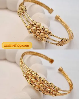دستبند طلایی زنانه مارک ysx