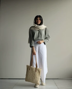 شلوار تک‌رنگ دمپا