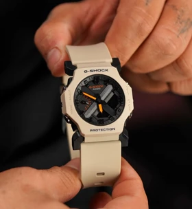 ساعت کاسیو جی شاک مدل GA-2300-کرم