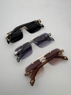 عینک فریم لس کروم هارتز کد 51 Chrome Hearts