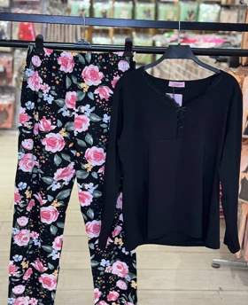 بلوز شلوار نرمال سکسن کد40251