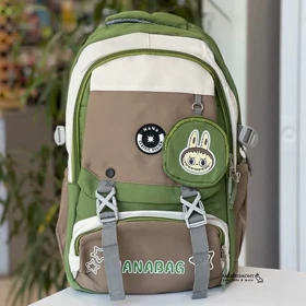 کوله پشتی مدرسه برزنتی طرح لبوبو