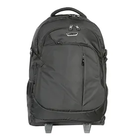 کوله پشتی چرخ دار پیرکاردین مدل P75010 رنگ مشکی