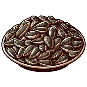 استیکر پارچه و لباس پاد آفرین مدل تخمه افتابگردون کد 3492