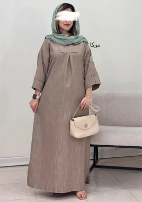 پیراهن کفتان نازلی
