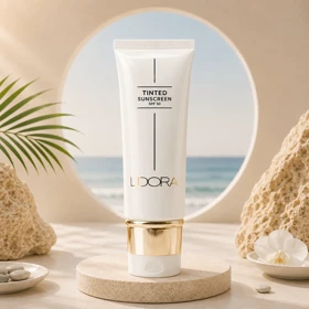 کرم ضد آفتاب رنگی SPF 50 لدورا