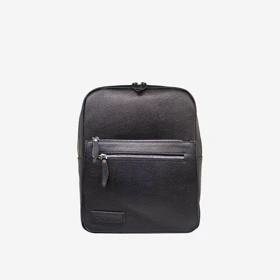 کوله پشتی چرم مدل kb008 (مشکی)