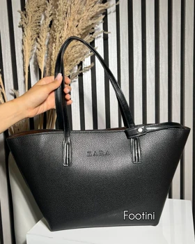 کیف زنانه چرم قایقی زارا 101 AM